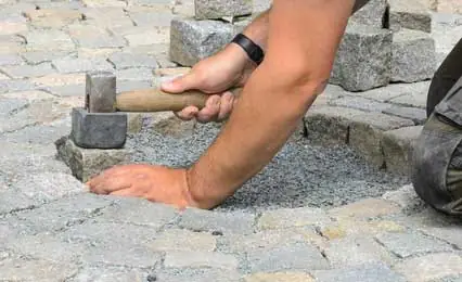 Pflasterarbeiten vom Garten Fux in Pfronten